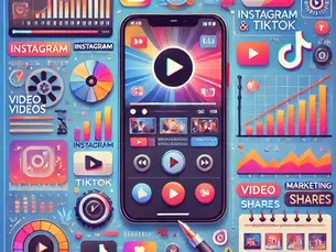 دليل شامل لإنشاء فيديوهات تسويقية ناجحة على إنستجرام وتيك توك