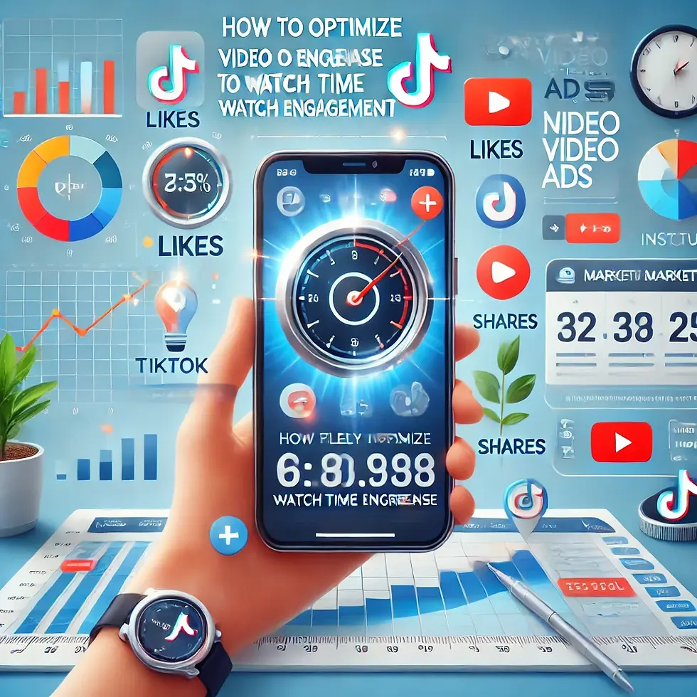 كيفية تحسين مقاطع الفيديو الإعلانية لزيادة وقت المشاهدة والتفاعل