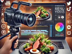 دليل شامل لإنشاء فيديوهات القائمة الترويجية للمطاعم والمقاهي