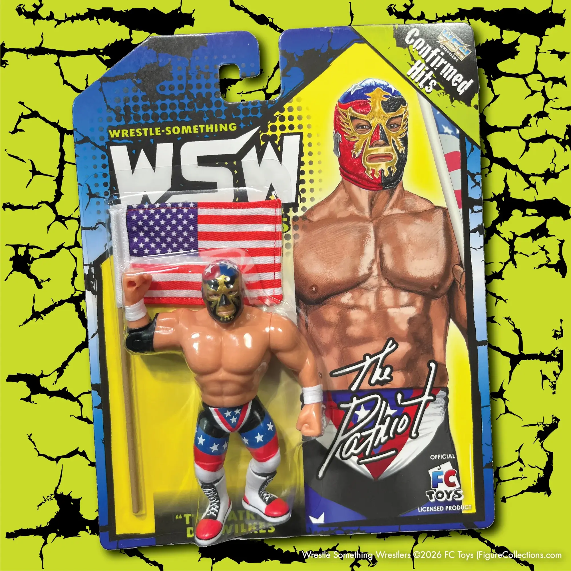 *PRE-ORDER* Del Wilkes The Patriot Wrestle-Something Wrestlers Confirmed Hits