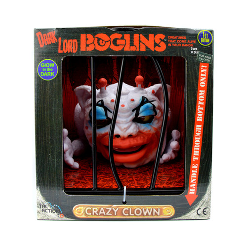 Crazy Clown Dark Lord Boglins (Glow In The Dark) Action Figure