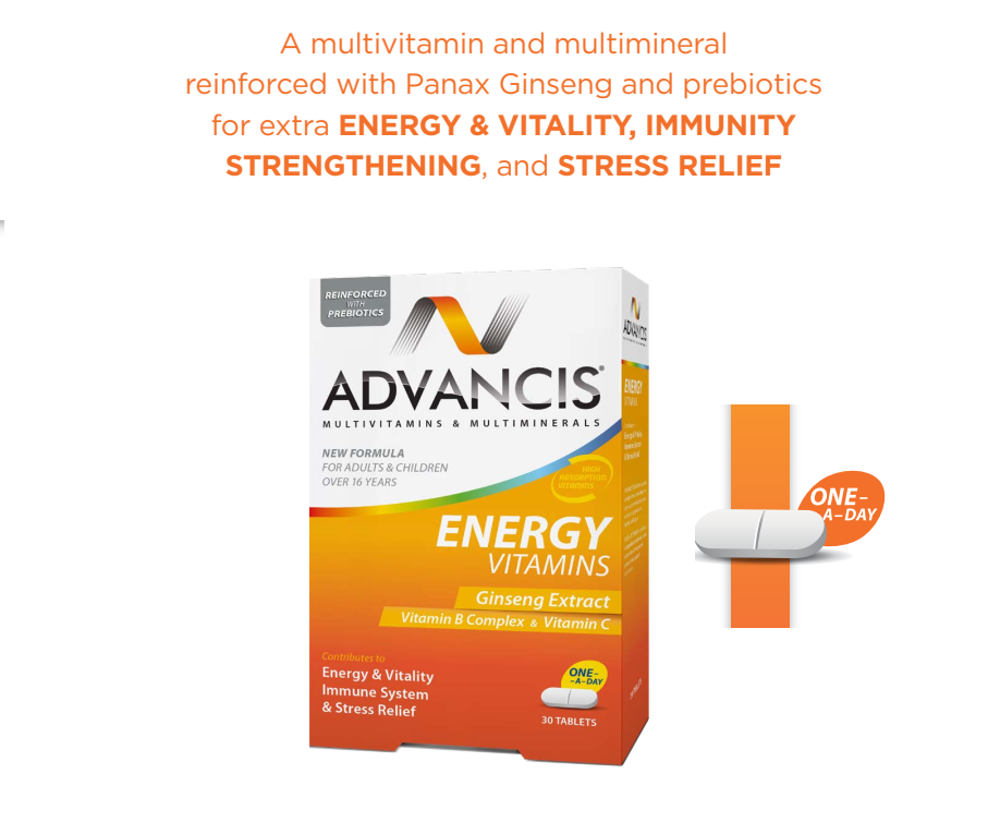 Unlock your full potential with Advancis Energy Vitamins