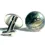 Thumbnail: Domed Iceland coin cufflinks 1 Króna Codfish ermahnappar