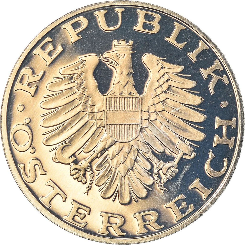 Thumbnail: Austria coin pendant 10 Schilling Münzanhänger