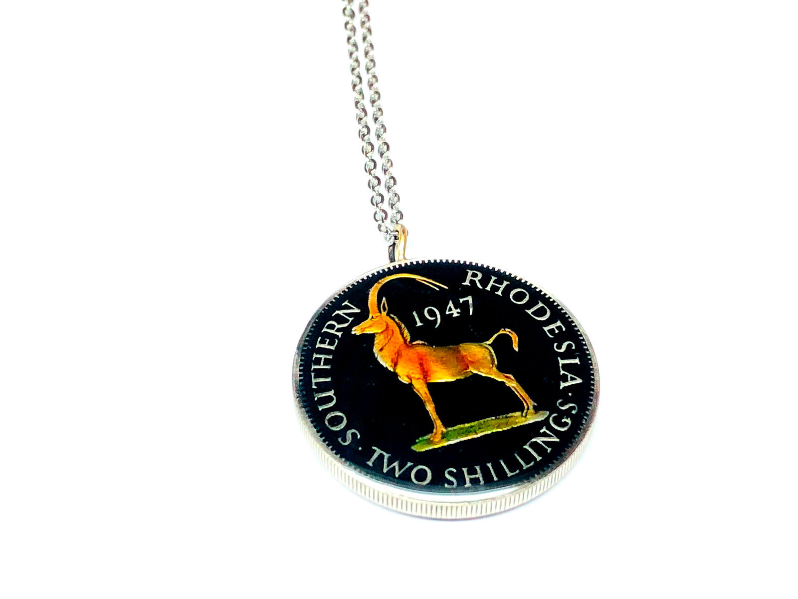 Pendant Southern Rhodesia coin