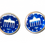 Thumbnail: Germany coin cufflinks 10 Euro Cents Manschettenknöpfe