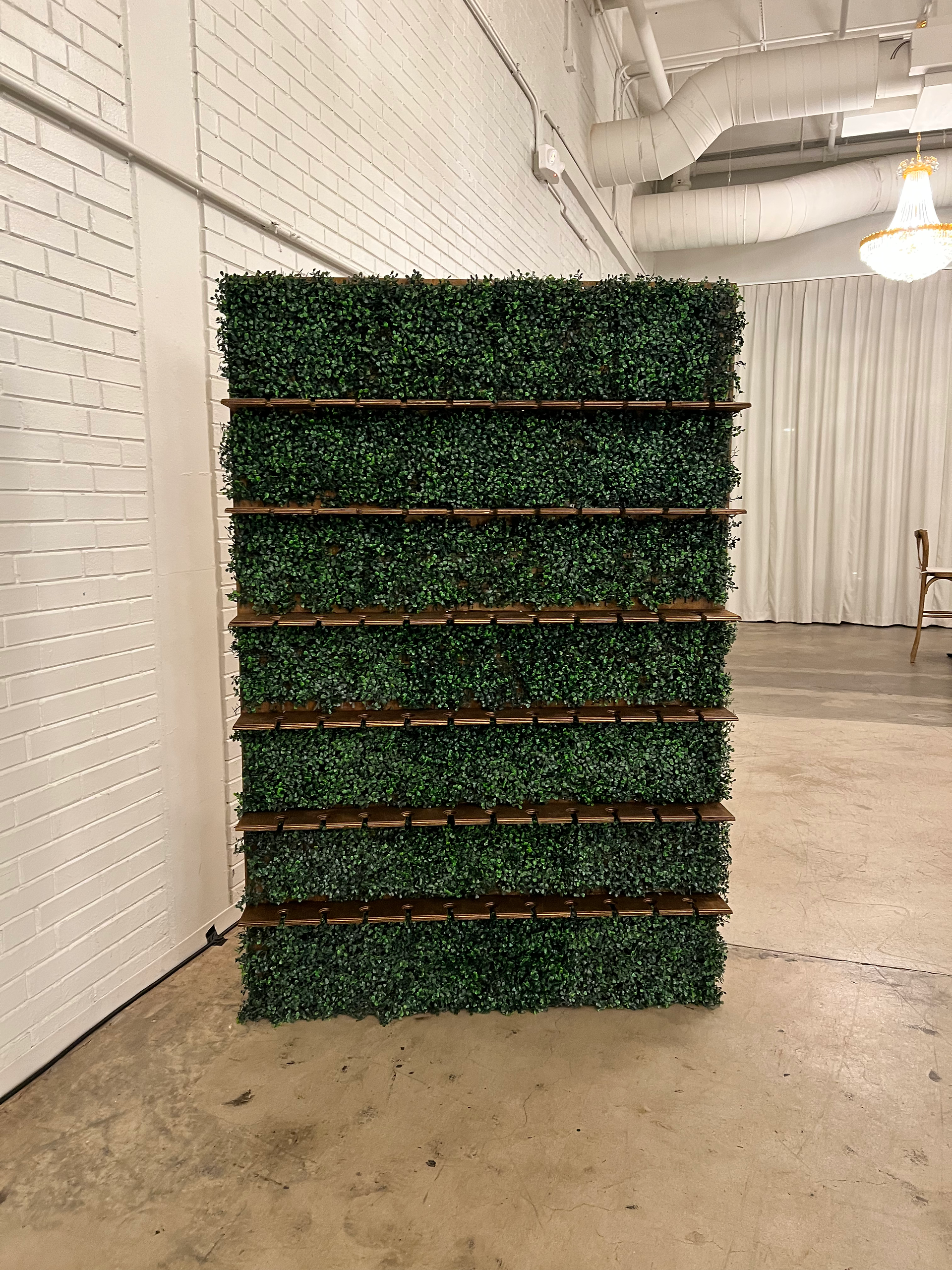 Grass Champagne Wall
