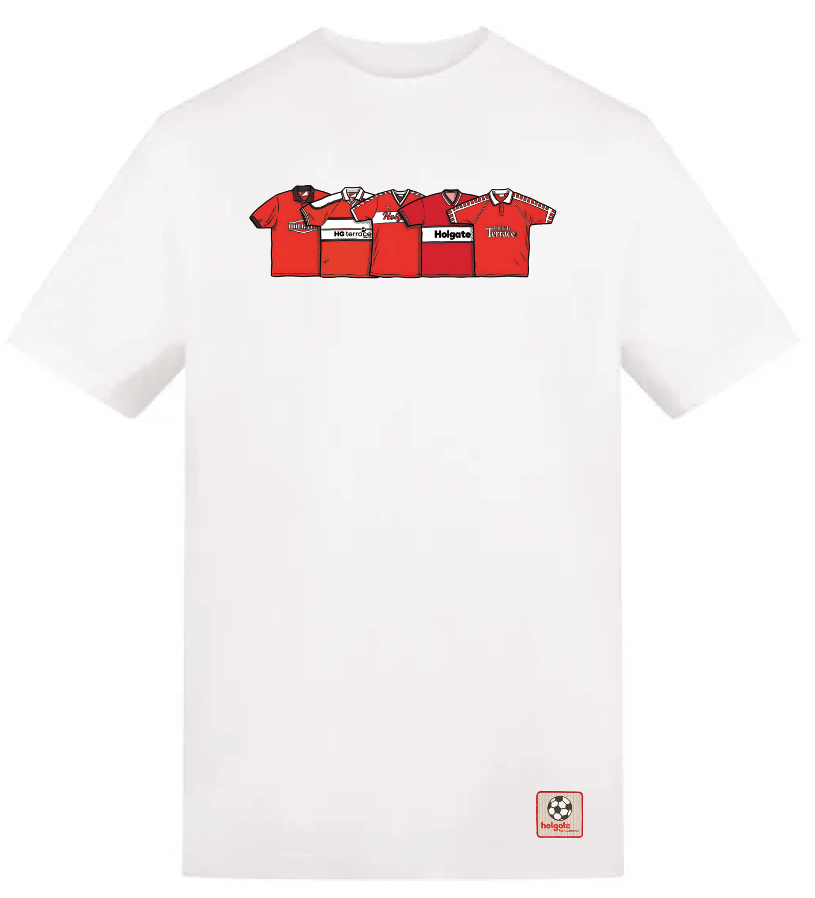 HOLGATE 'Home' Tee - White