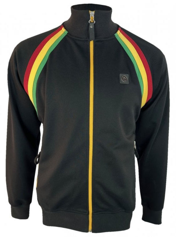 TROJAN Raglan Taped Track Top - 9053 Rasta
