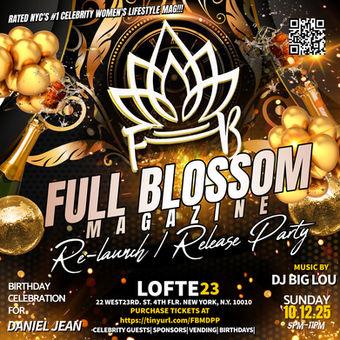 Full Blossom Magazine Relaunch & Release Party
