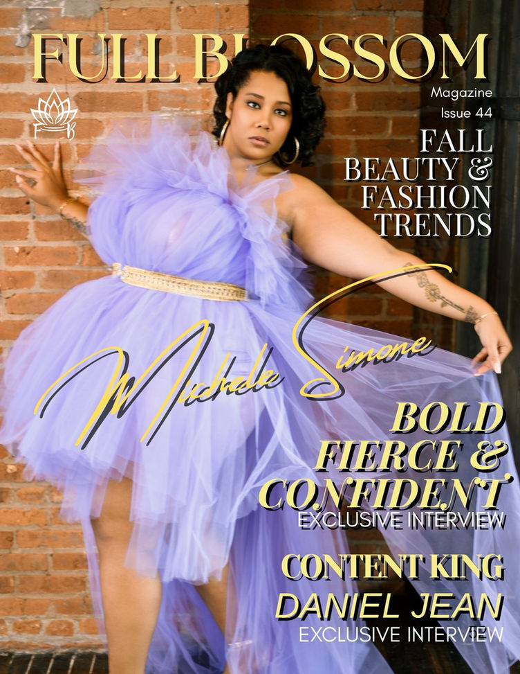 FULL BLOSSOM MAGAZINE ISSUE 44 BACK COVER SNEAK PEAK!!! COVER MODEL- MICHELE SIMONE!!! OFFICIAL RELEASE DATE 10/13/25