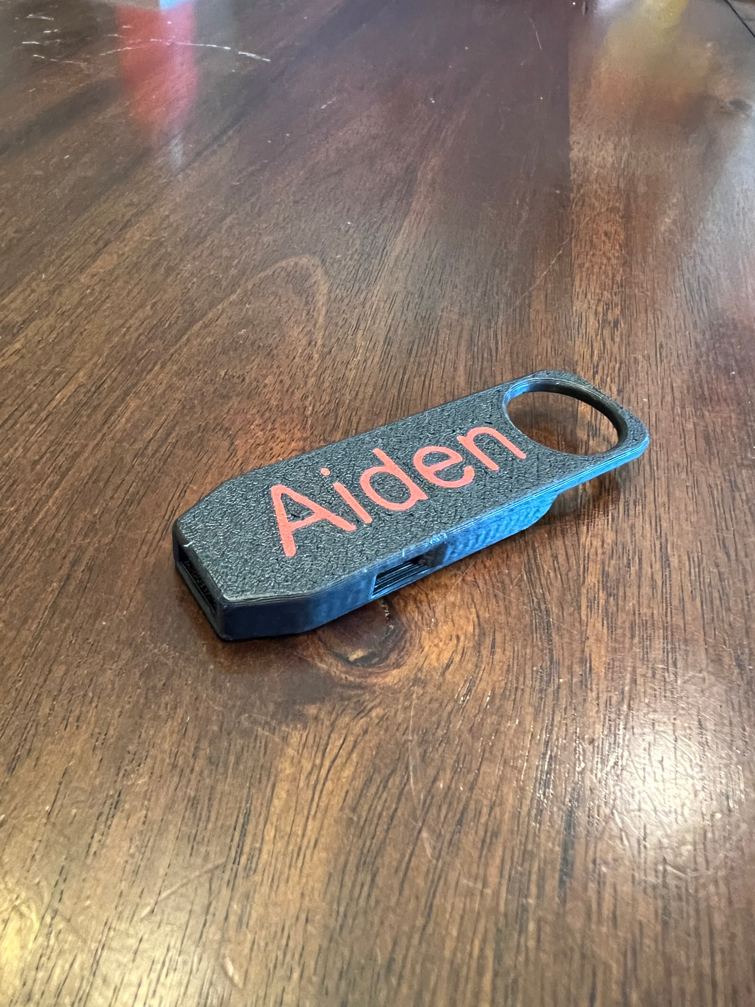 Customizable Key Ring Whistle