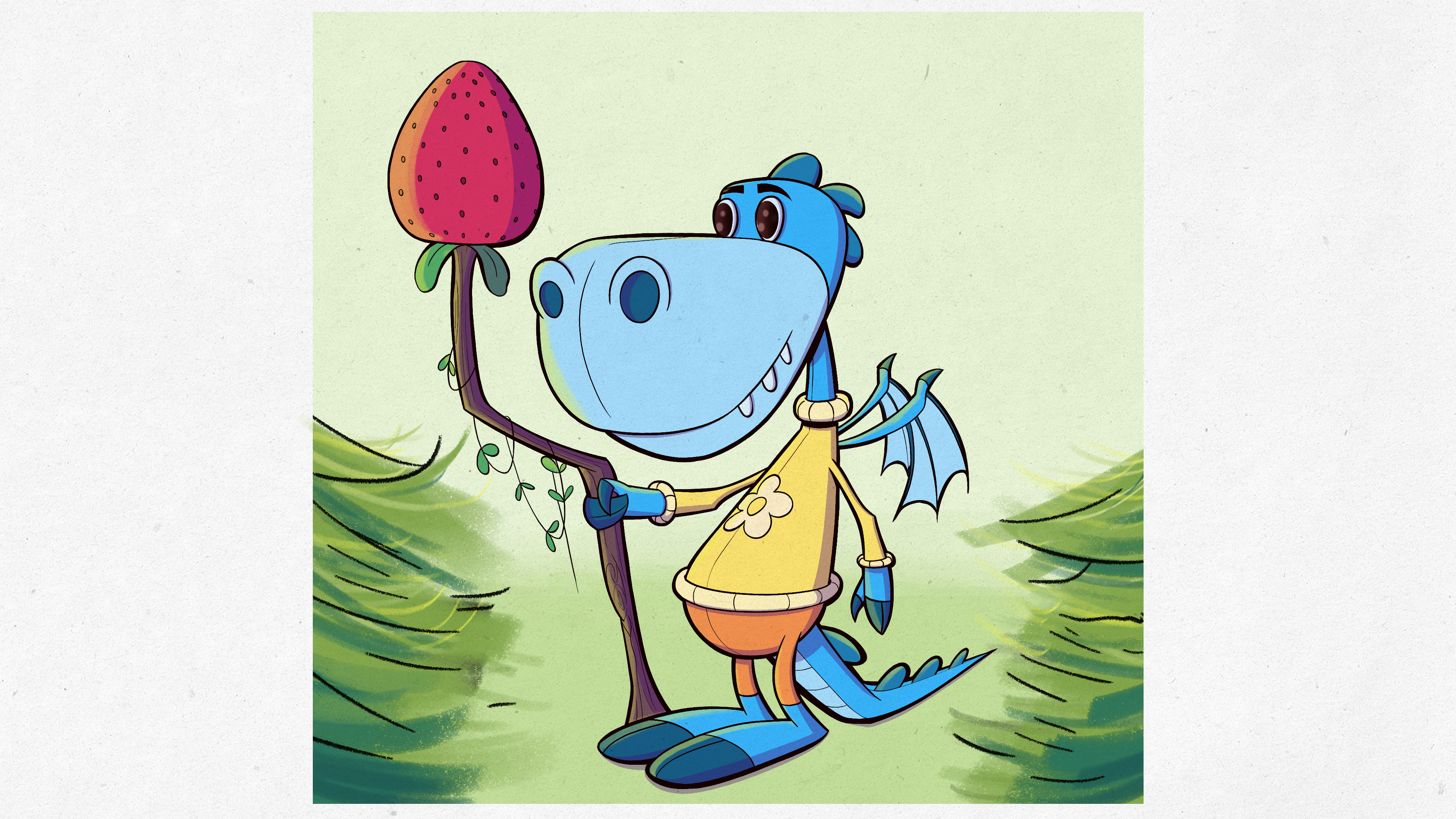 H7 Character design 15 - Student dinosaur x dragon - Clean up.jpg