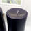 Thumbnail: Dark Purple Candle, Rustic Pillar, Lavender Fragrance