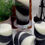 Thumbnail: Black and White Candle, Scented Pillar Candle,  Clean Linen Fragrance