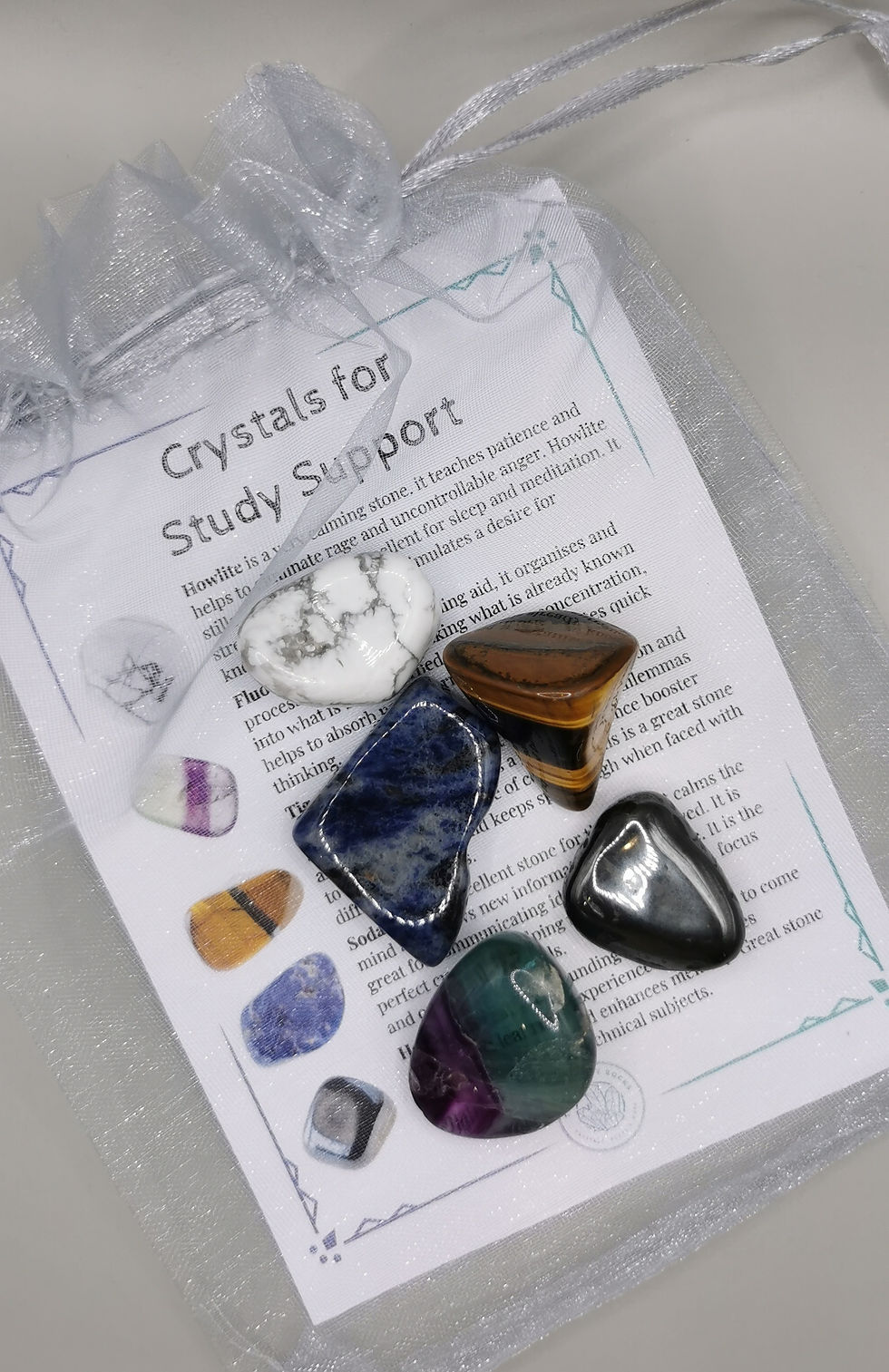 Study Support Crystal Healing Pack