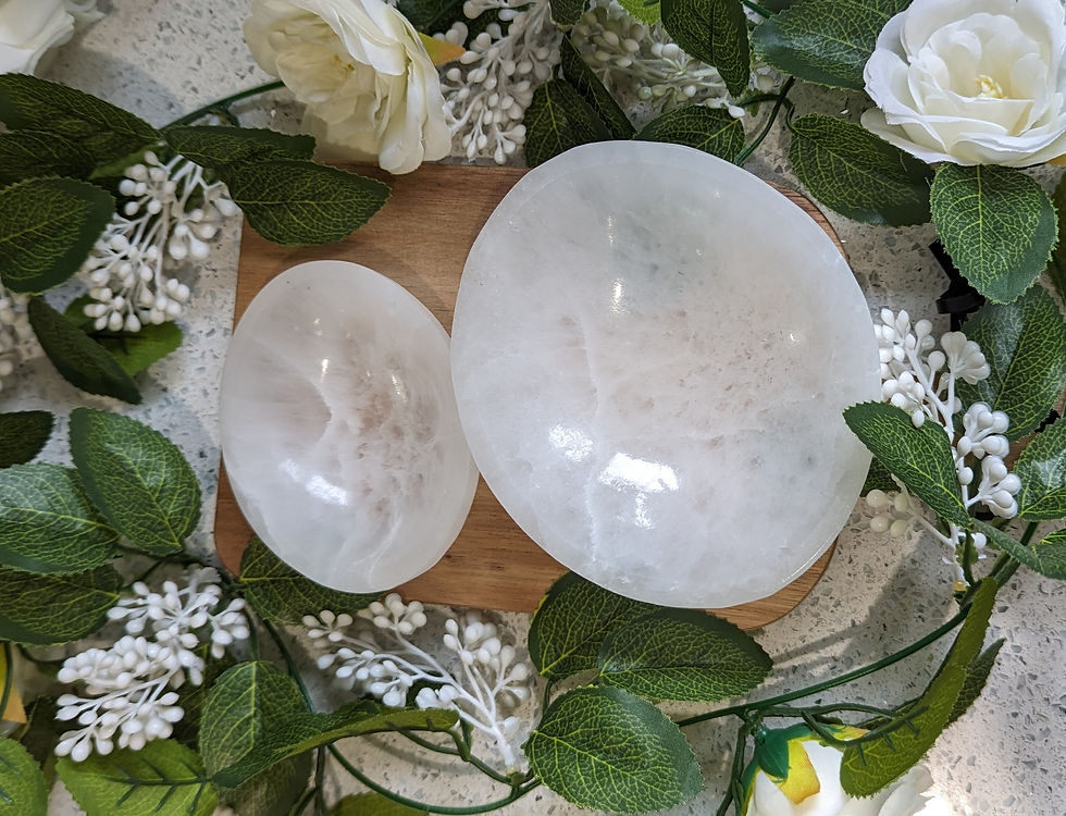Thumbnail: Selenite Charging Bowl - Oval Shaped - Small
