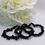 Thumbnail: Black Tourmaline Gemstone Chip Bracelets