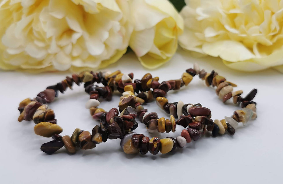 Thumbnail: Mookaite Crystal Chip Bracelet