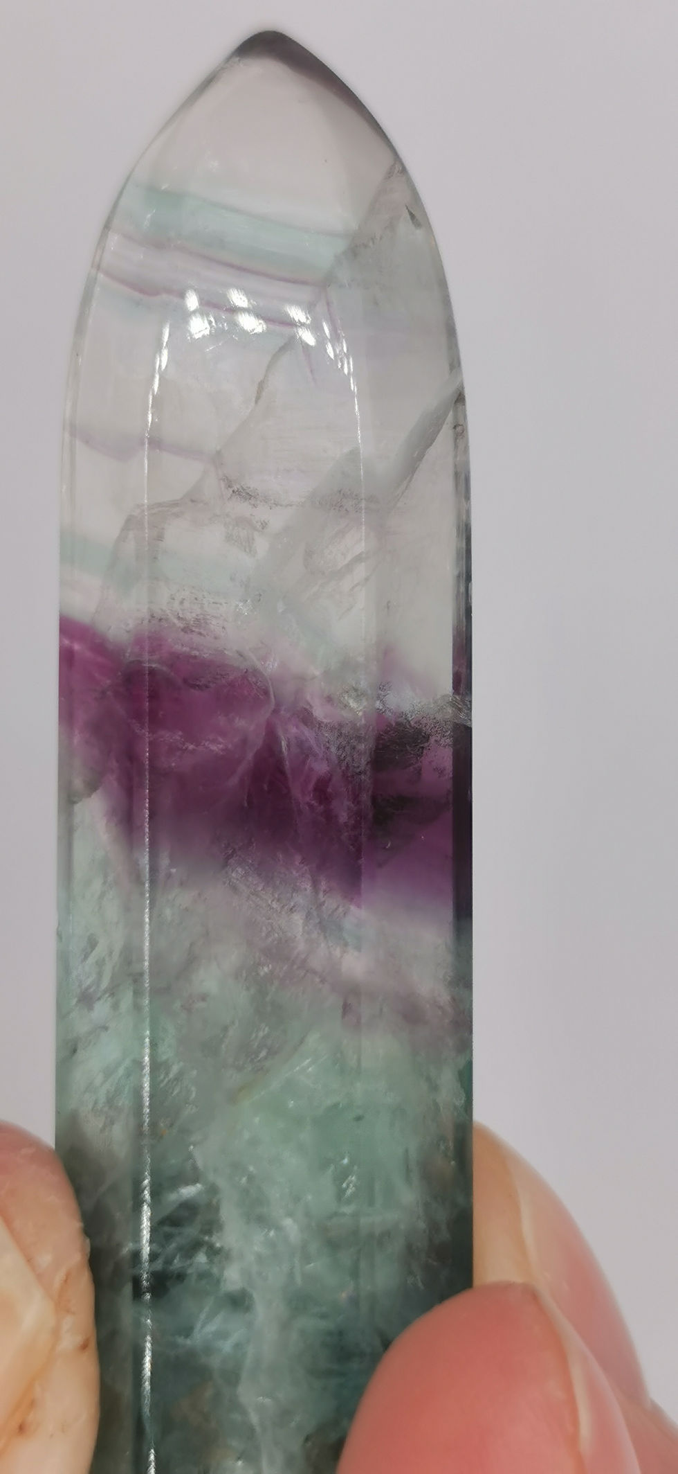 Fluorite Crystal Wand