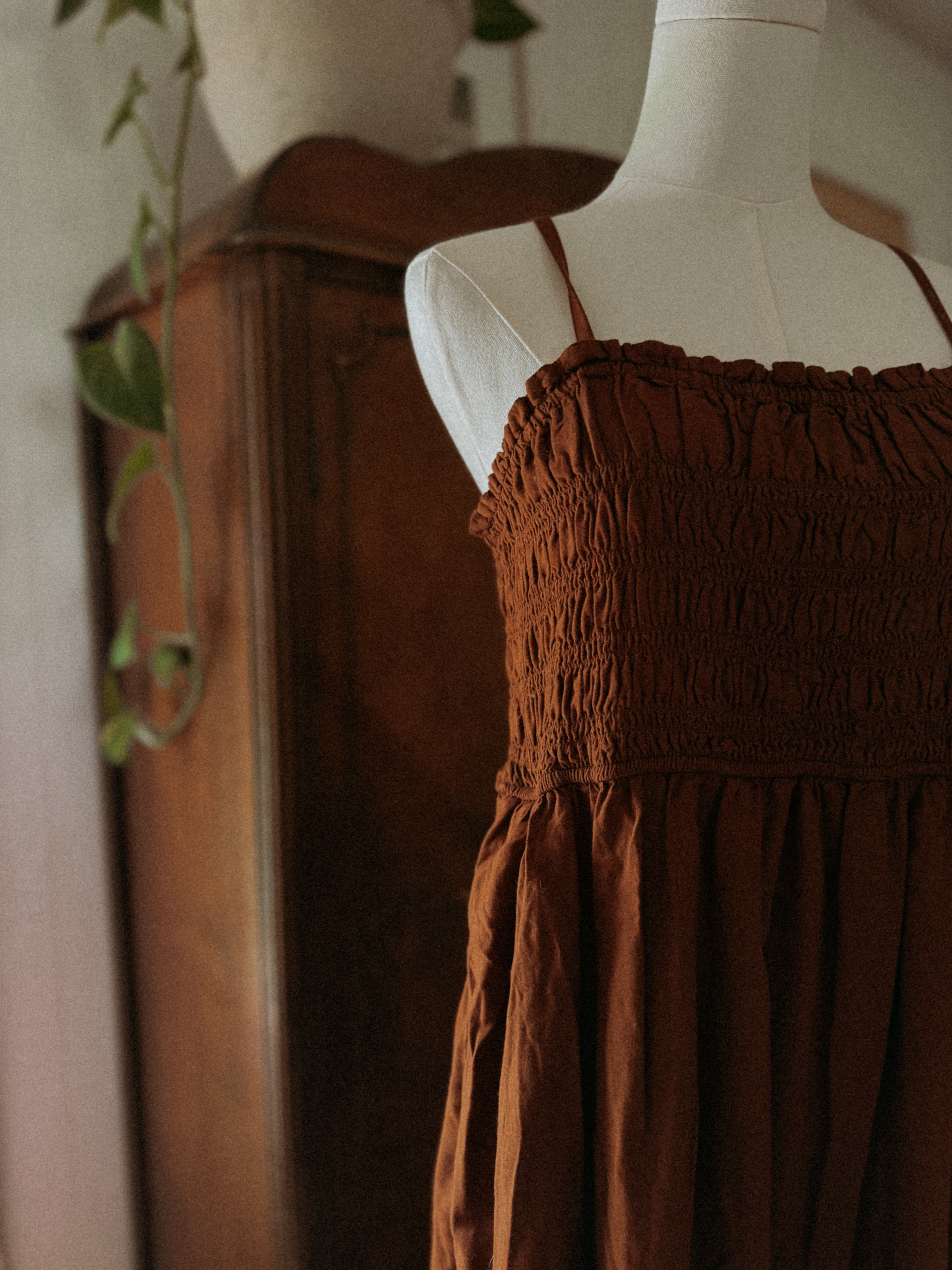 L Petite, Old Navy smocked maxi dress