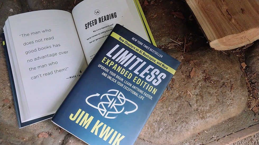 "Limitless" book by Jim Kwik