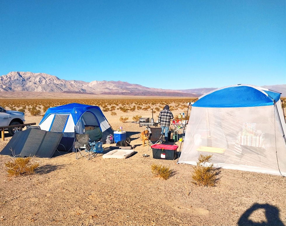 Camping Death Valley National Park