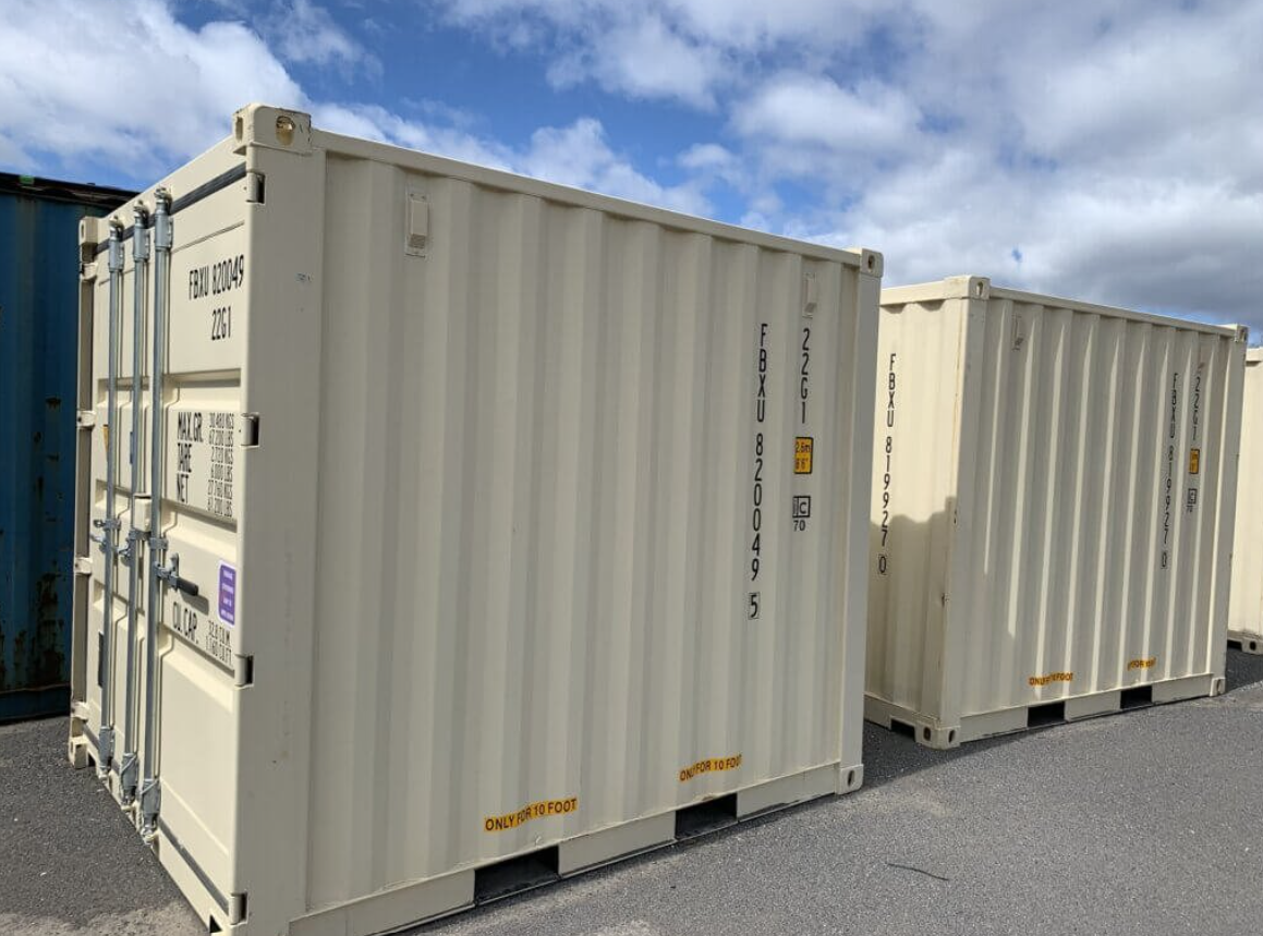 Standard 10ft (3m) Shipping Container – Compact Corten Steel Body