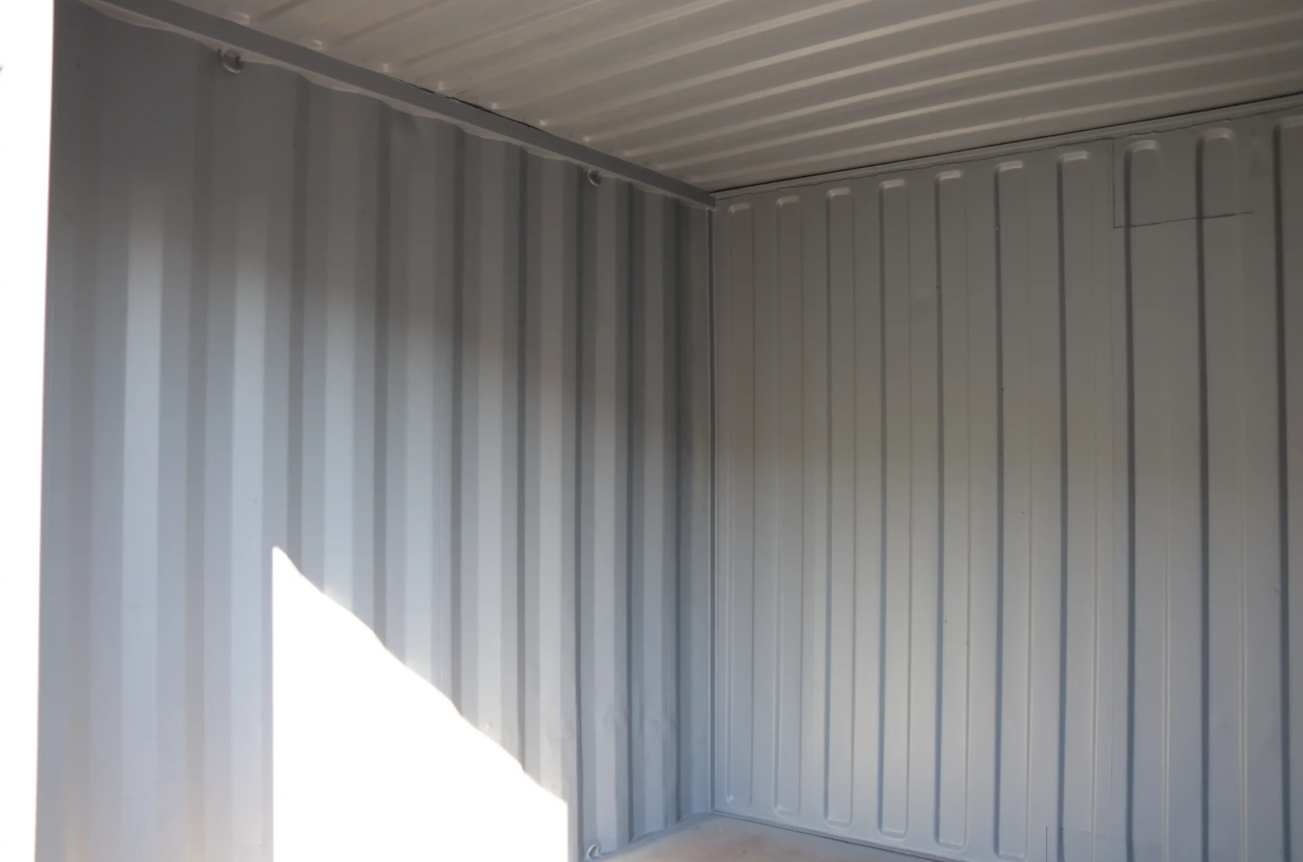 New 10ft Grey Shipping Container – 3m Compact RAL 7016/7035 Storage Unit