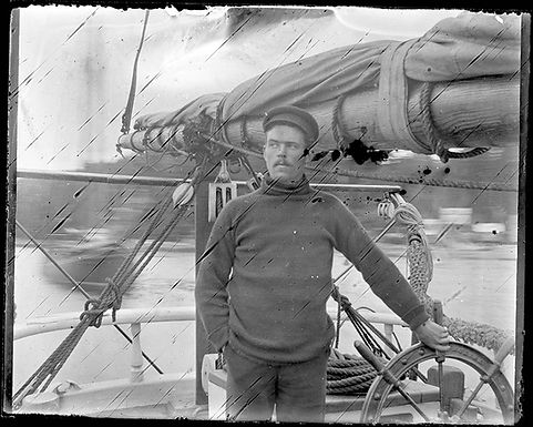 Newly Digitized: Norman Luxton’s Glass Photograph Collection from the Tilikum Voyage