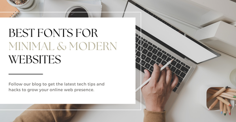 Best Fonts for Minimal and Modern Websites