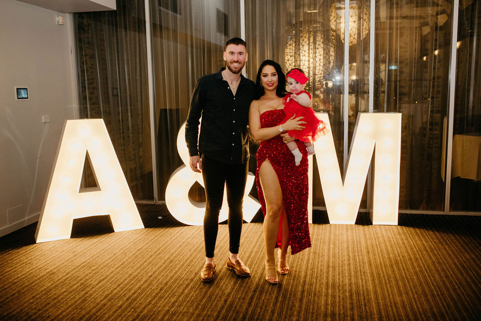 Giant Light Up Letter for Hire Adelaide