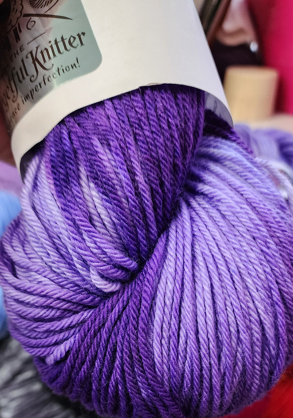 Thumbnail: Purple White Yarn