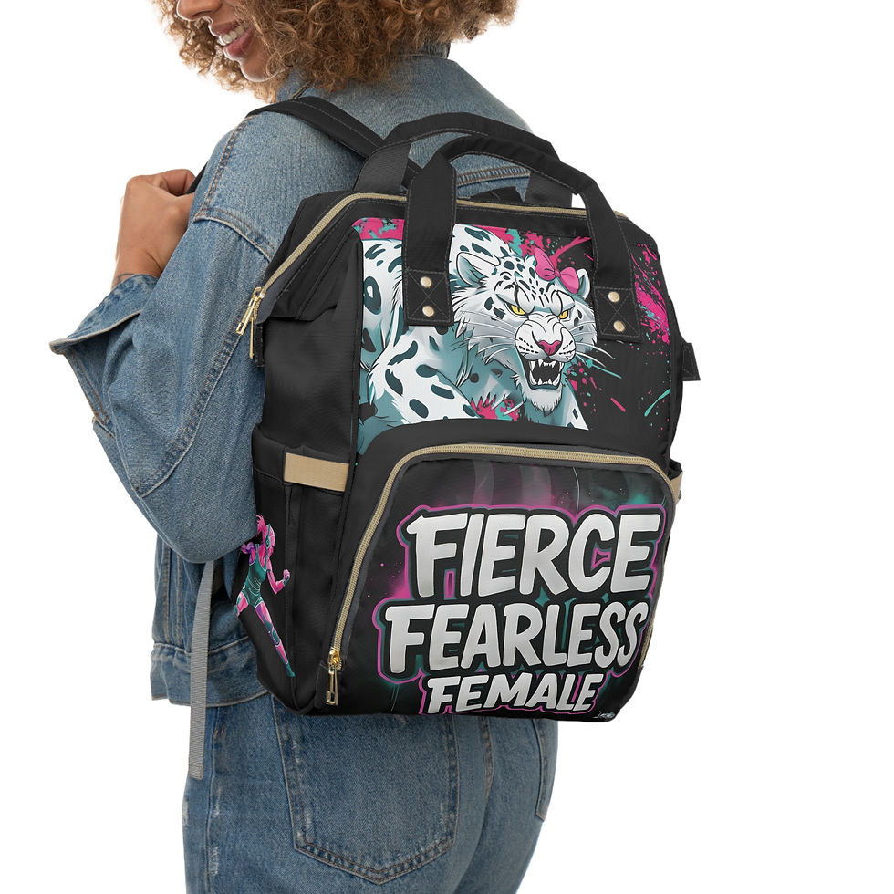 Thumbnail: Fierce Fearless Female Backpack 