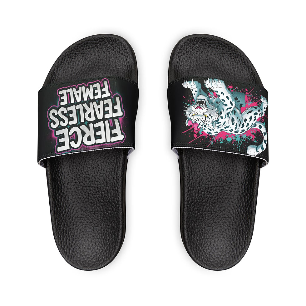 Thumbnail: Women's FFF Slide Sandals — Removable Strap Beach Slides