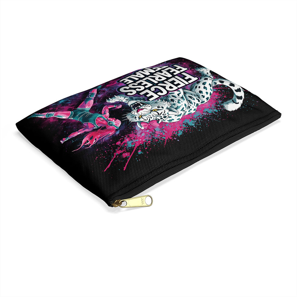 Thumbnail: Fierce & Fearless Female Accessory Pouch