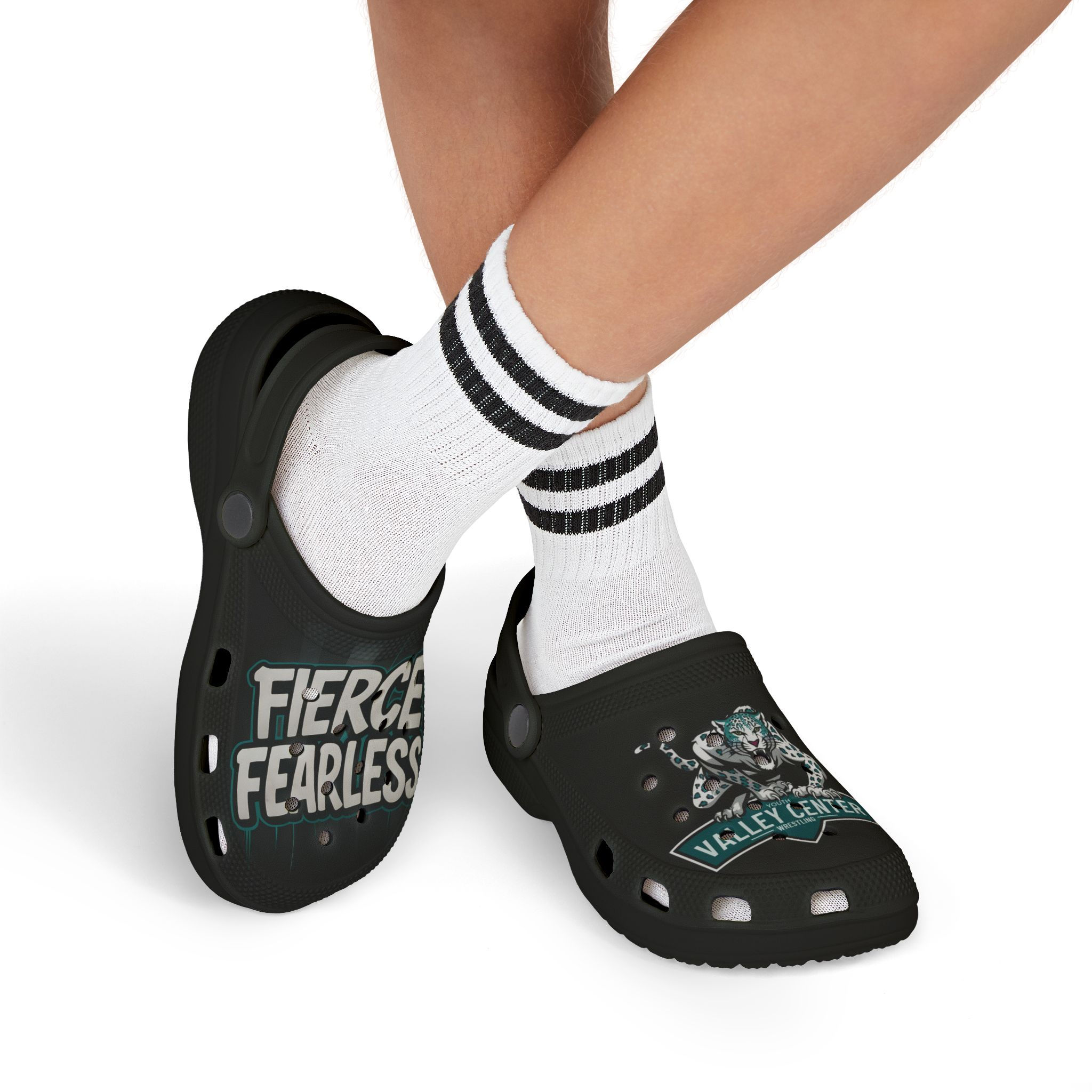 Fierce Fearless Kids' EVA Foam Clogs 