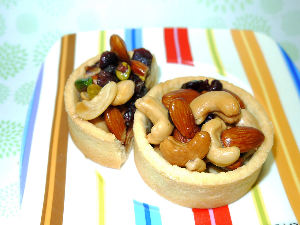 縮圖：鹽味焦糖堅果塔(三入)