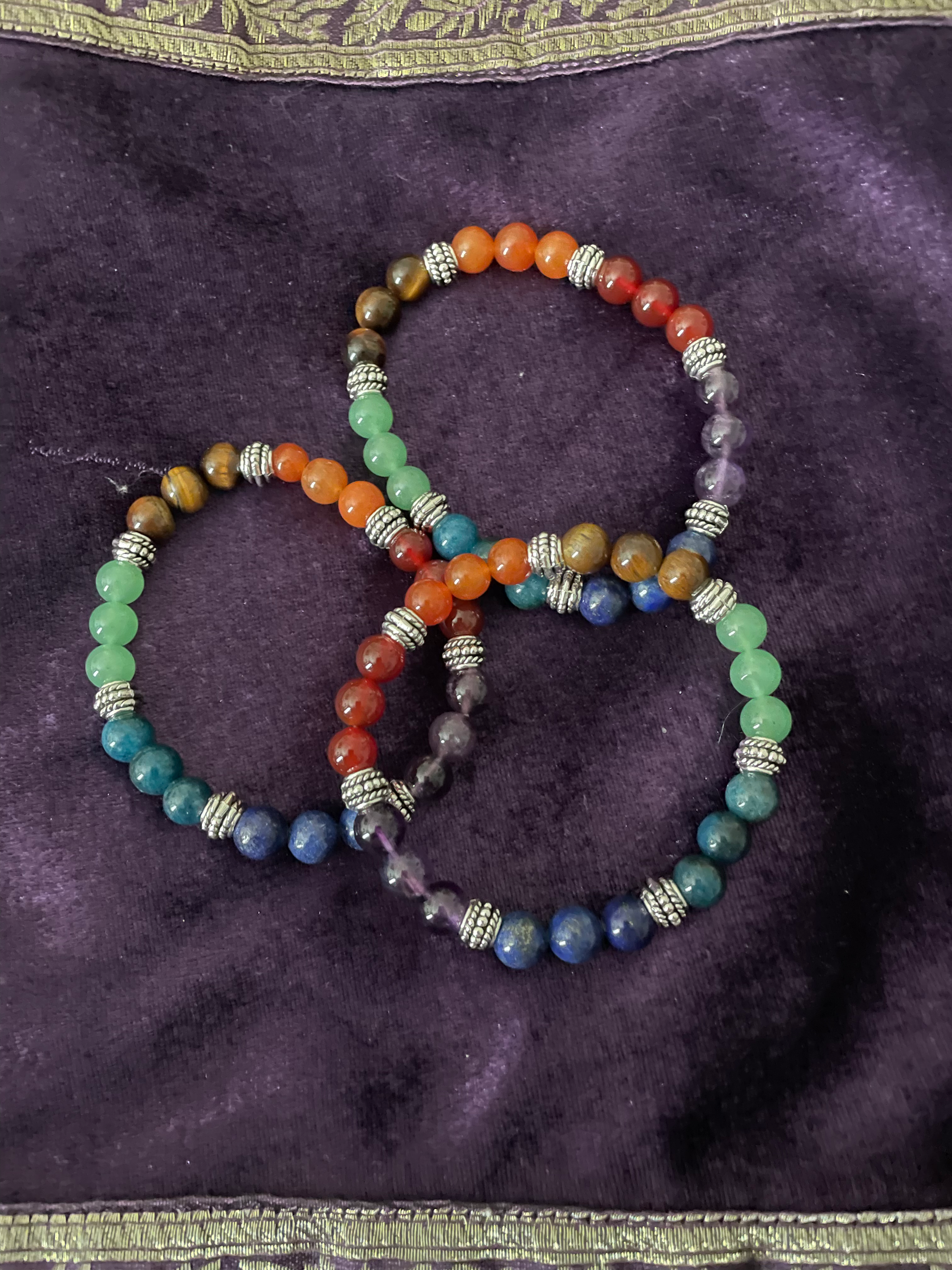 Chakra balancing bracelet