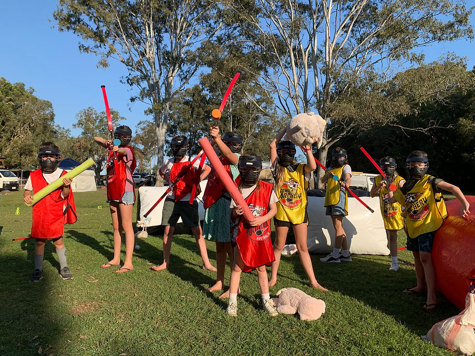 Evolution Archery Tag Holiday Session Buderim  