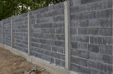 Concrete Block Wall