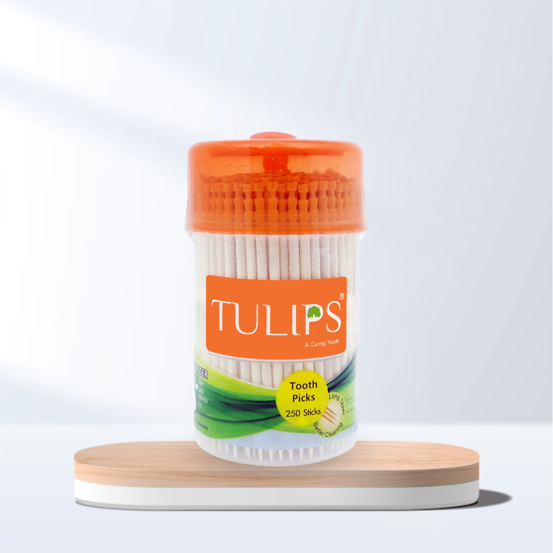 Wooden Toothpicks (250 Sticks in a Jar)