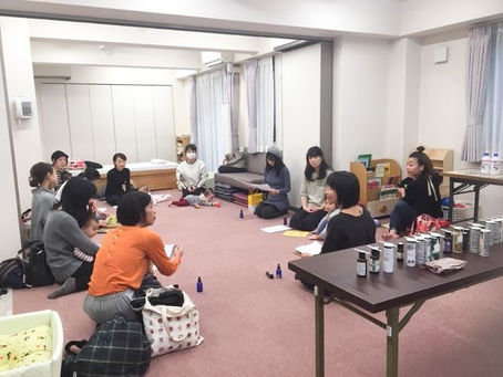 アロマスプレー作りの会、開催しました♪