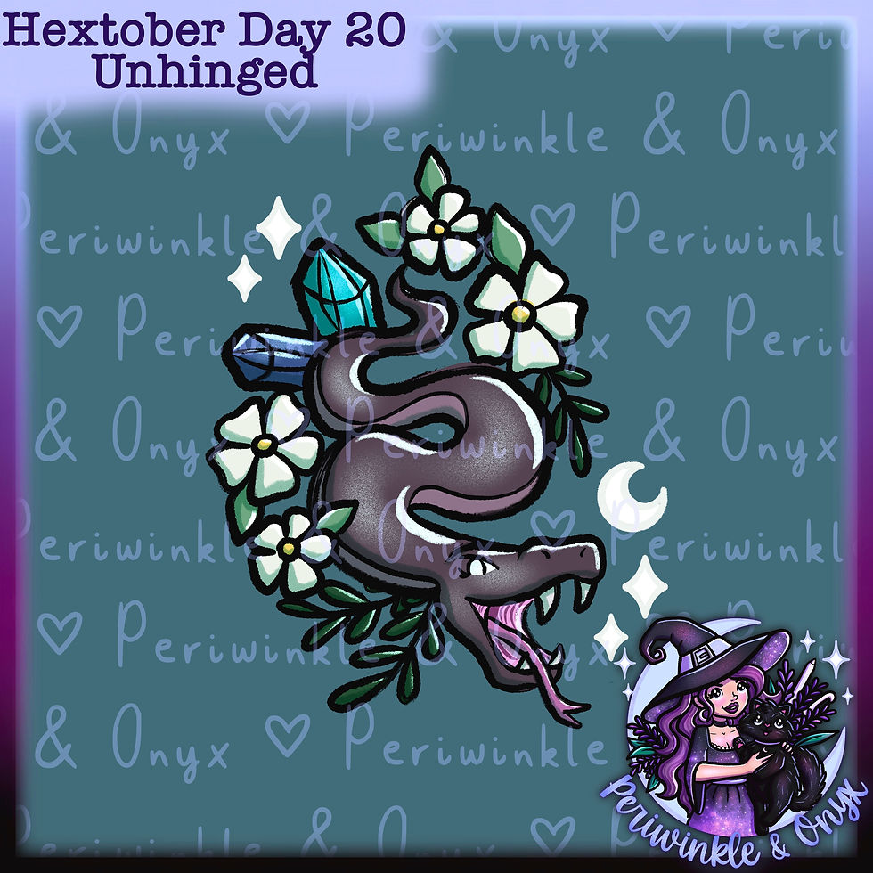 Unhinged - Hextober 2025 PNG