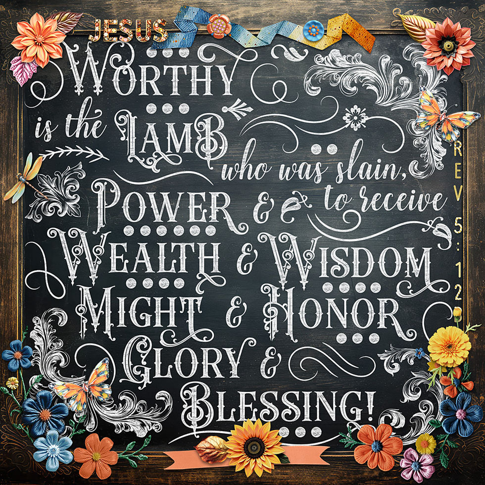 Worthy is the Lamb - Royal Autumn Glory