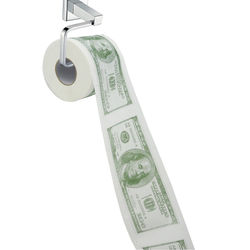Toilet money