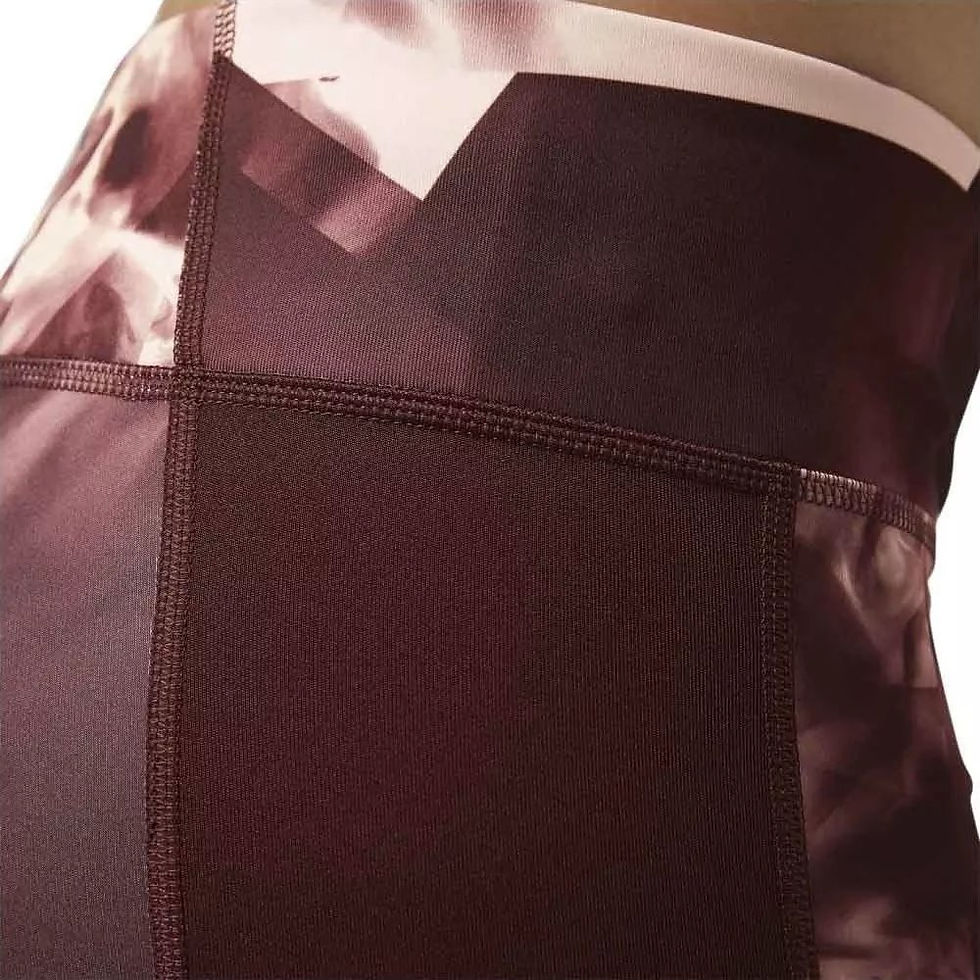 Miniatura: Calza Deportiva Reebok Wor Smoke Print Tight - Legging Mujer