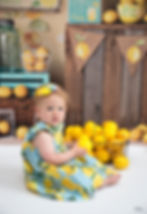 Lemonade Stand Cake Smash