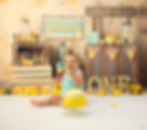 Lemonade Stand Cake Smash