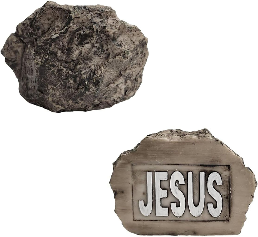 Thumbnail: Statue of Daniel 2 Image - Nebuchadnezzar's Dream, 9" Tall | W/ The Rock - Jesus